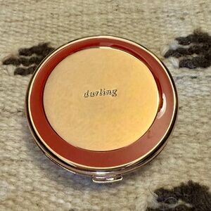 Kate spade Gold and Red Compact Mirror
